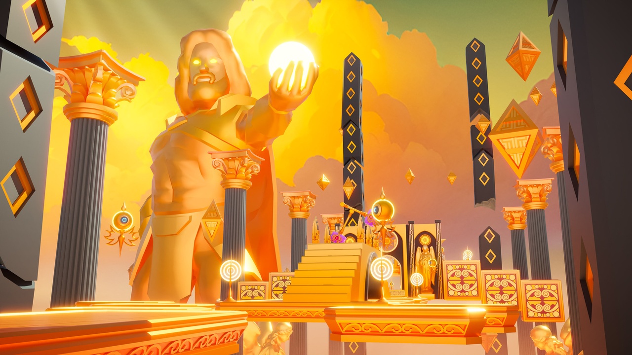 Platformer 9 Heaven - Low Poly 3D Models Pack 제품 등록을 위한 미디어 1개