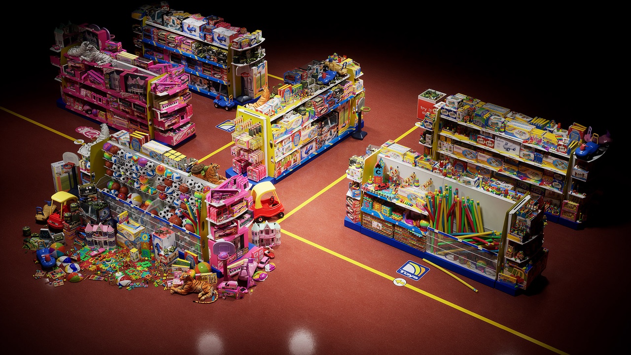 File multimediali per l'articolo Toys Store Prop Pack: 1