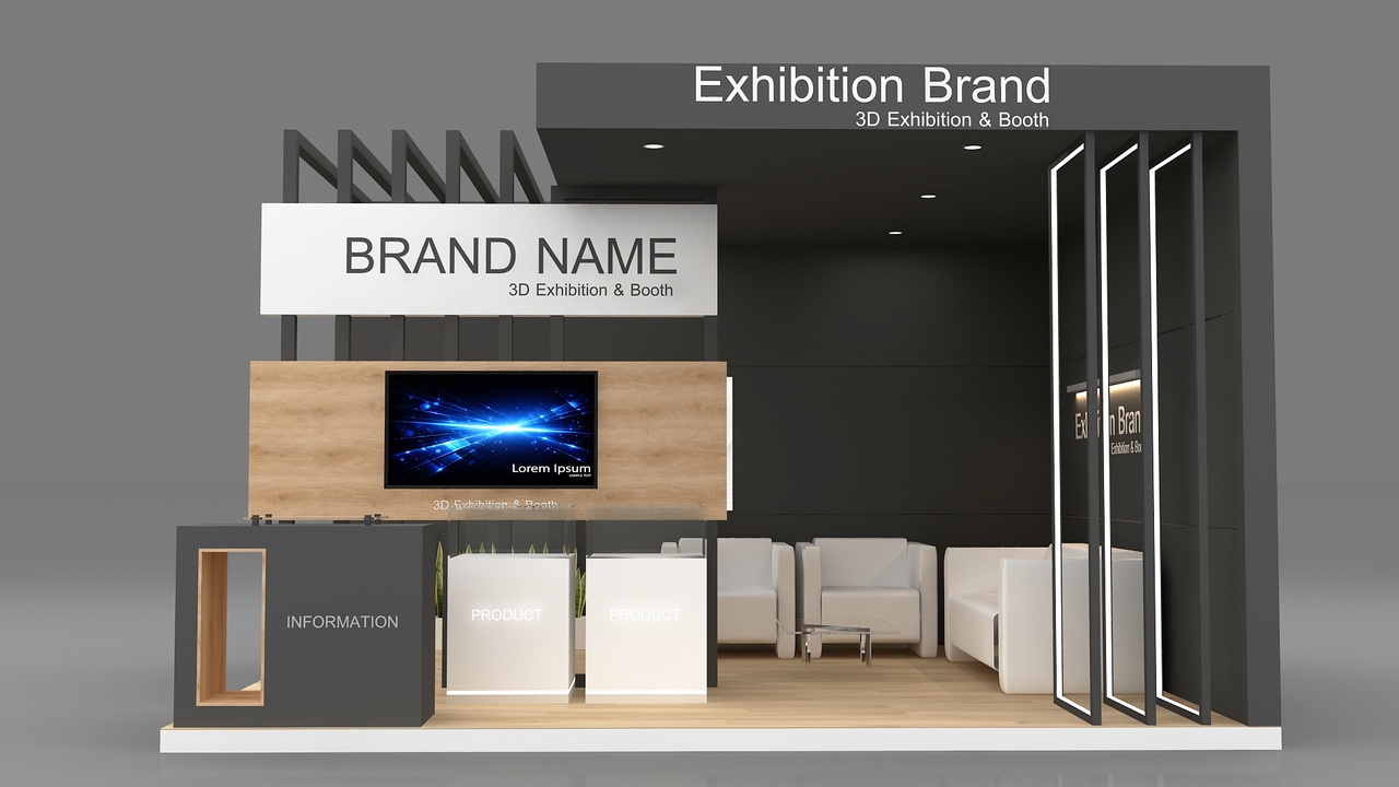 Media 1 for listing 3D Stall Exhibition booth