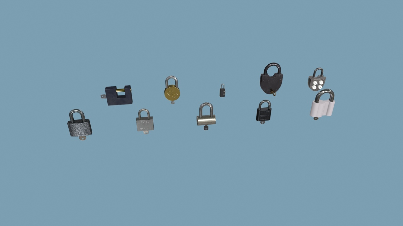 Media 1 for listing Padlocks Pack