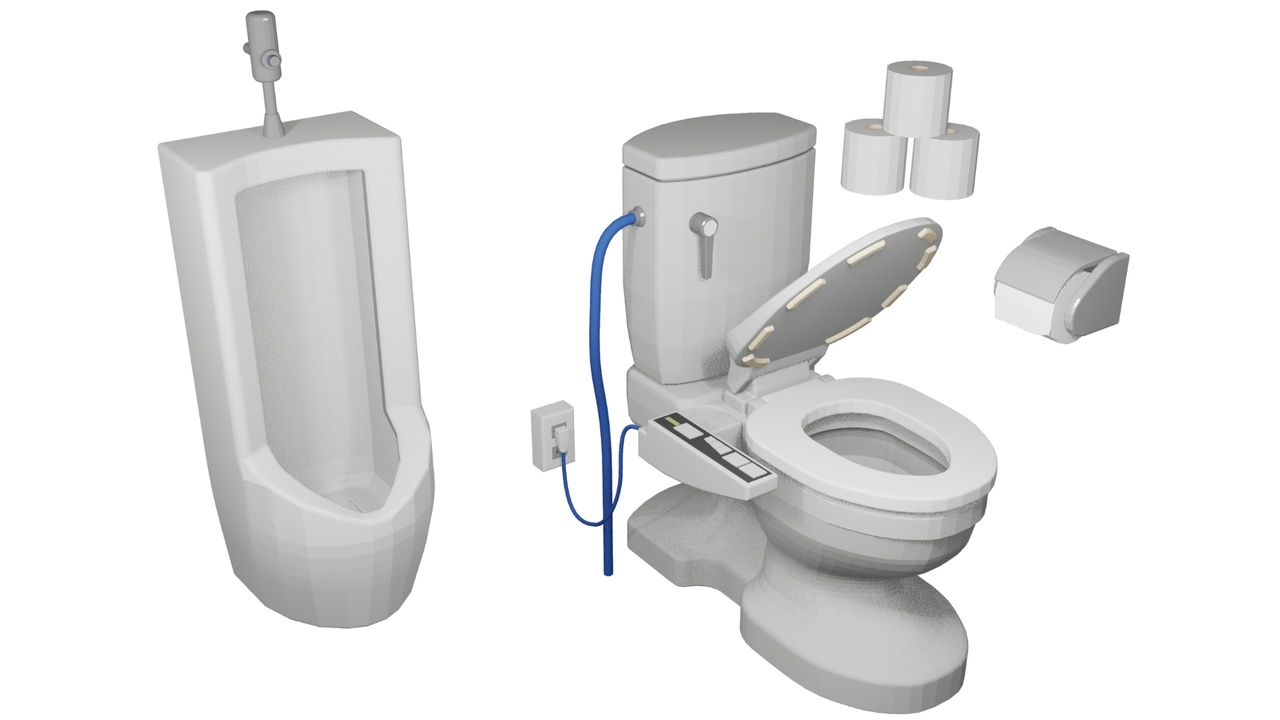 Media 1 for listing Restroom-toilet