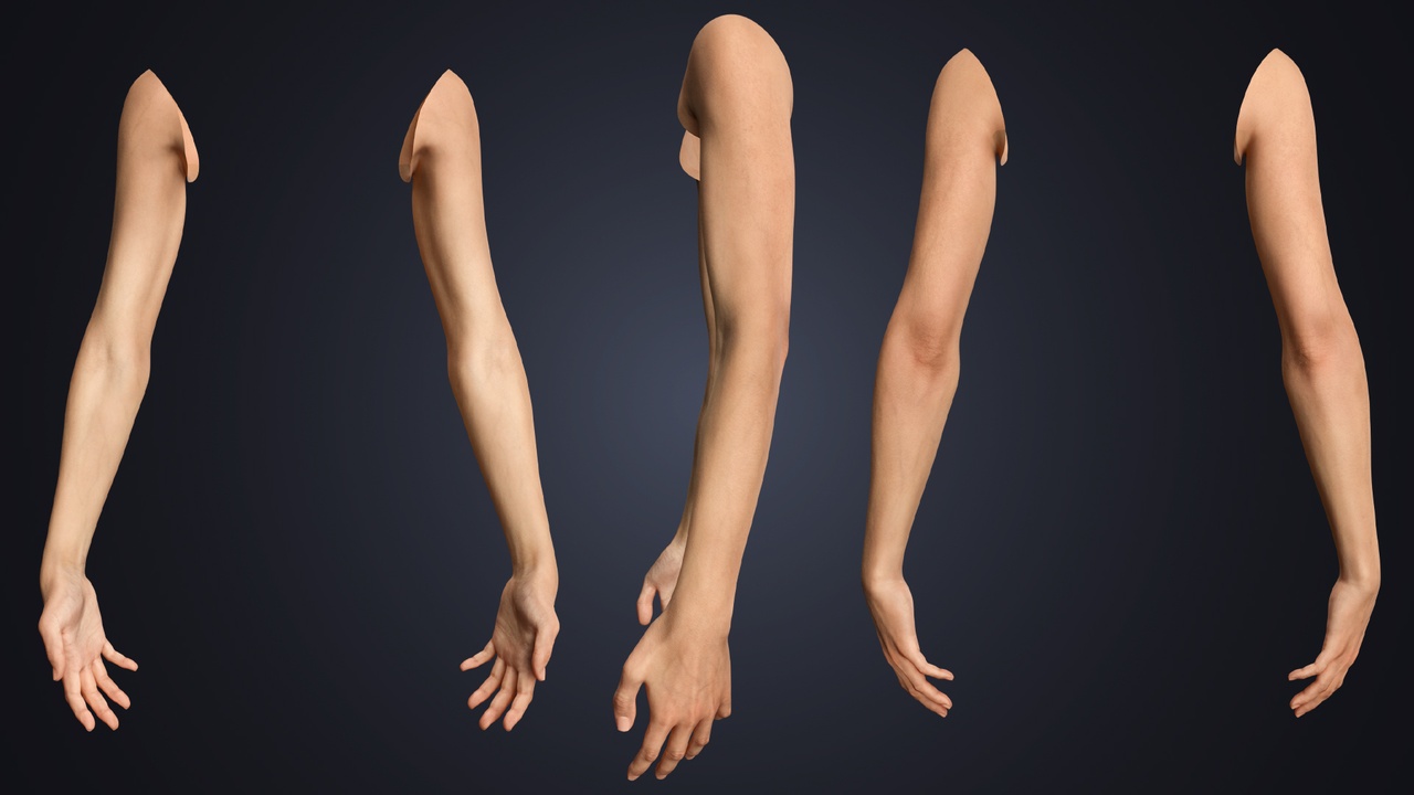 Media 1 for listing Realistic Neutral Arms | Real-Time Edition