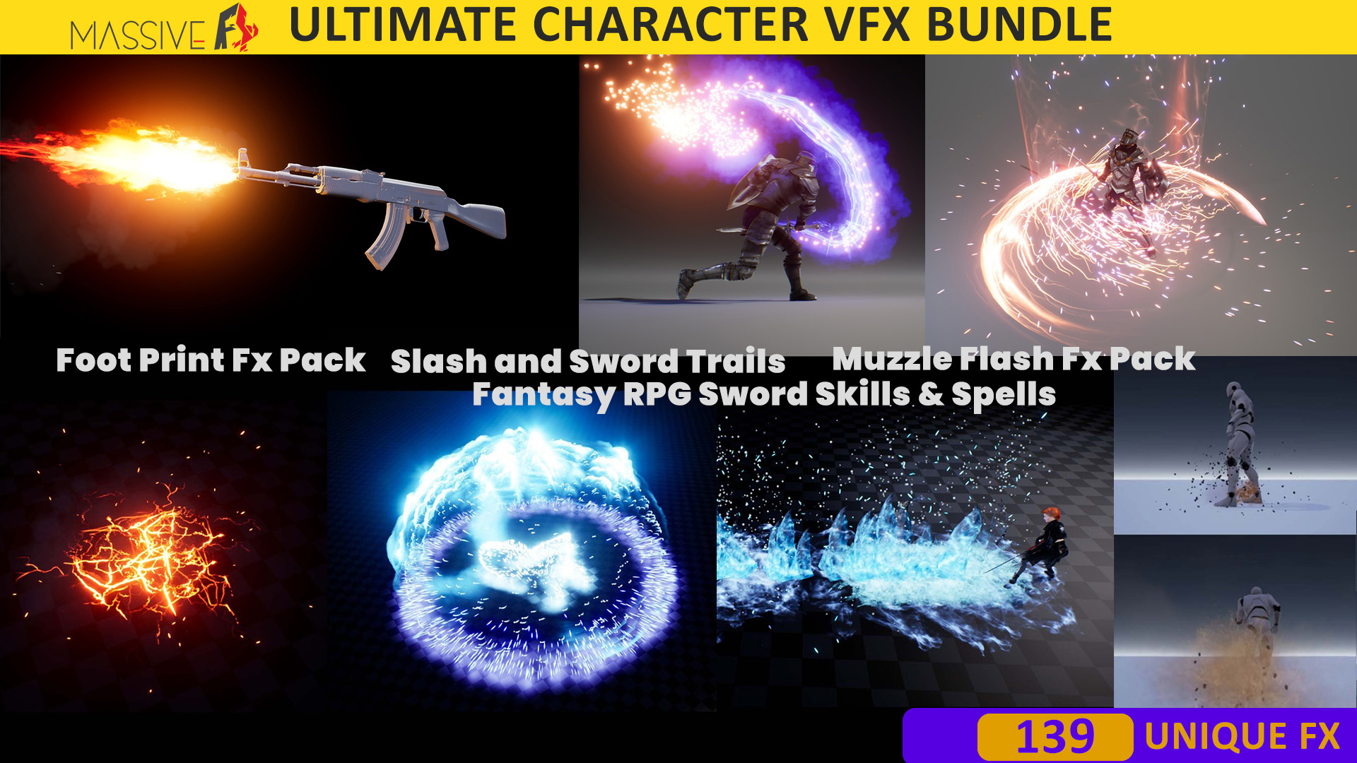 ULTIMATE CHARACTER VFX PACK | Fab