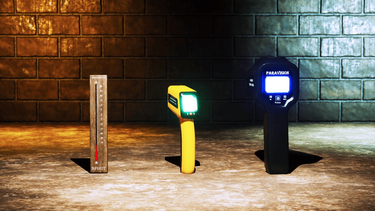 Media 1 for listing Paranormal Thermometer Pack | Ghost Hunting Equipment Props