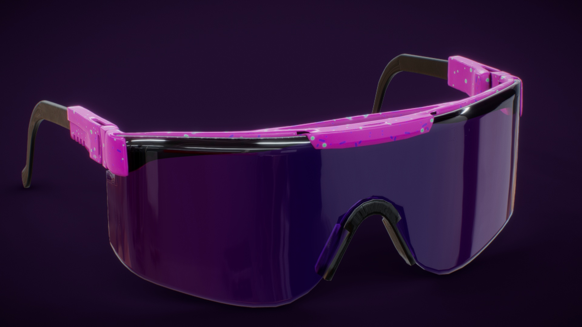 Media 1 for listing King Sunglasses - Polarized Shades - Royal Purple