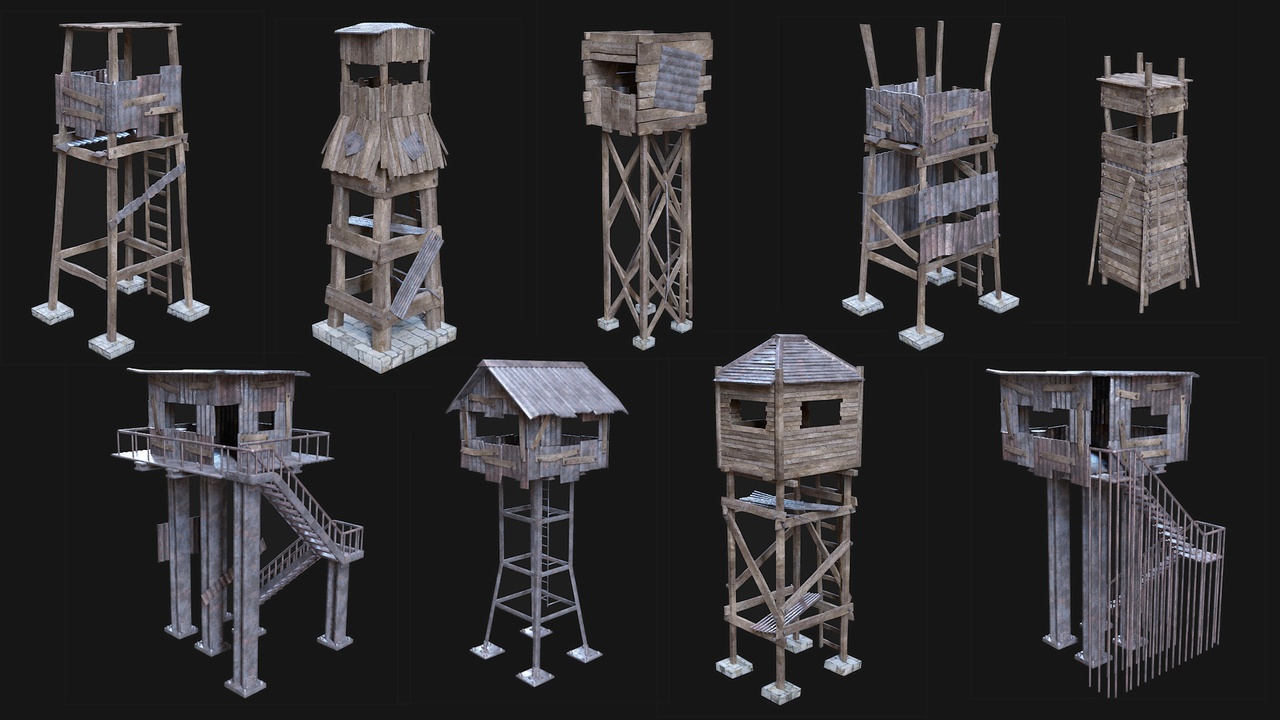 Media 1 for listing Post Apo Improvised Watchtowers