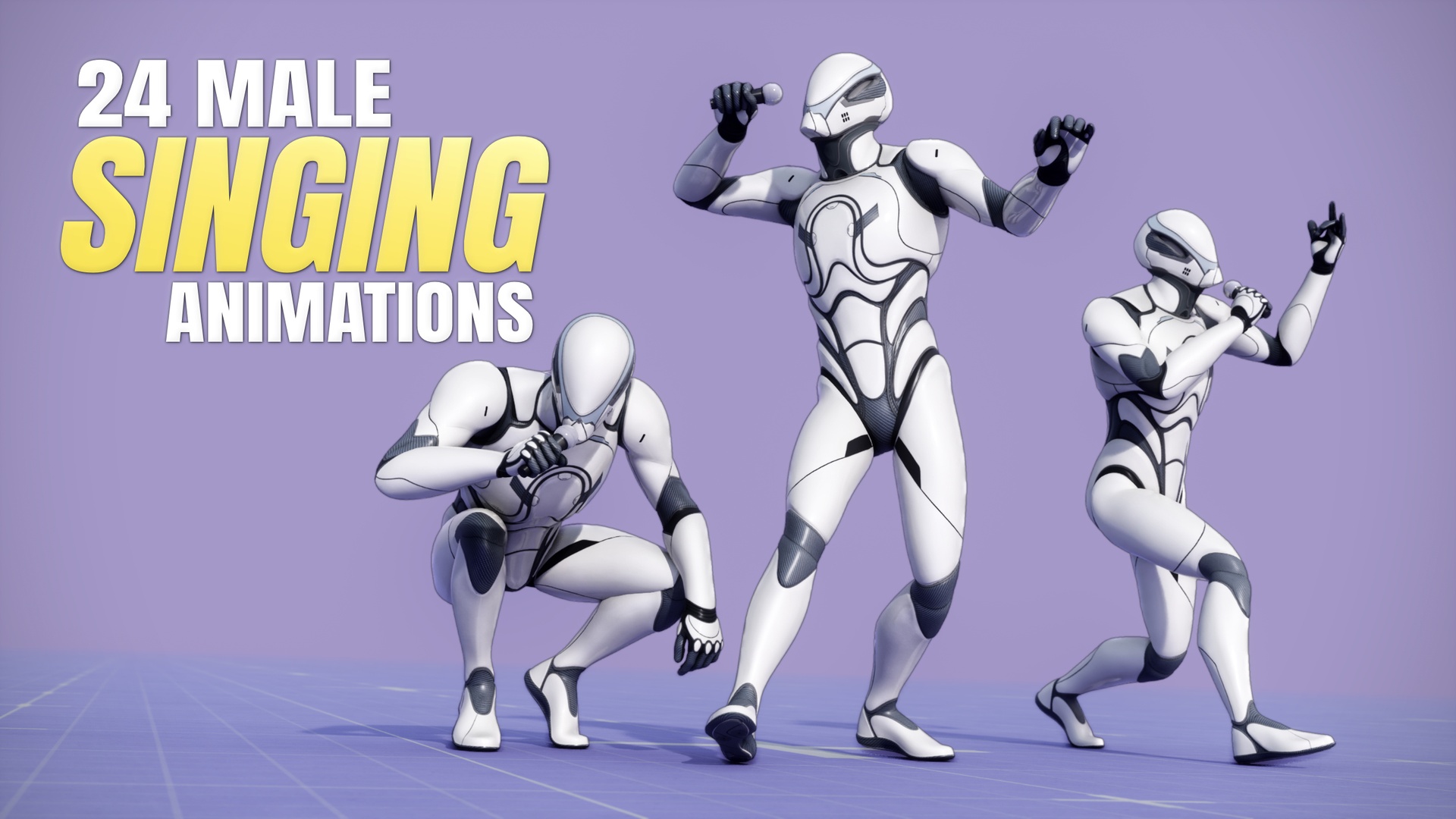Media 1 for listing Singing Animation Pack