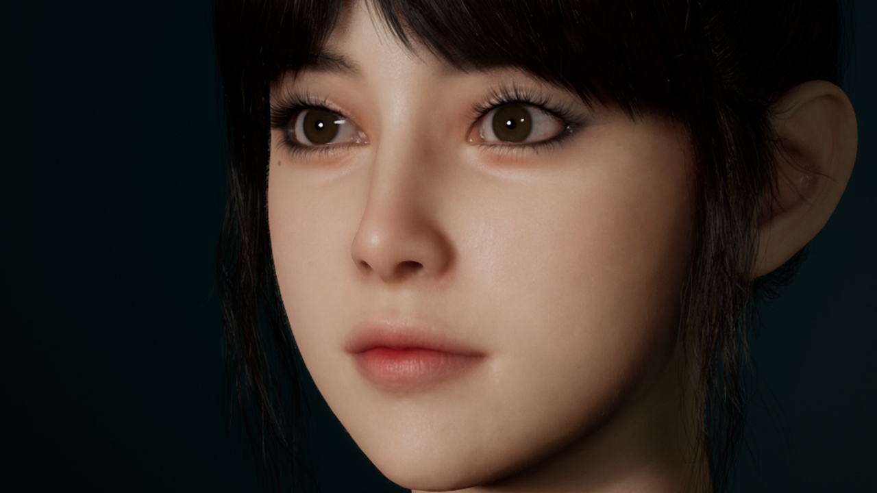 Media 1 for listing Editable MetaHuman Beauty - Li Qingzhao.With hair, no clothing included.