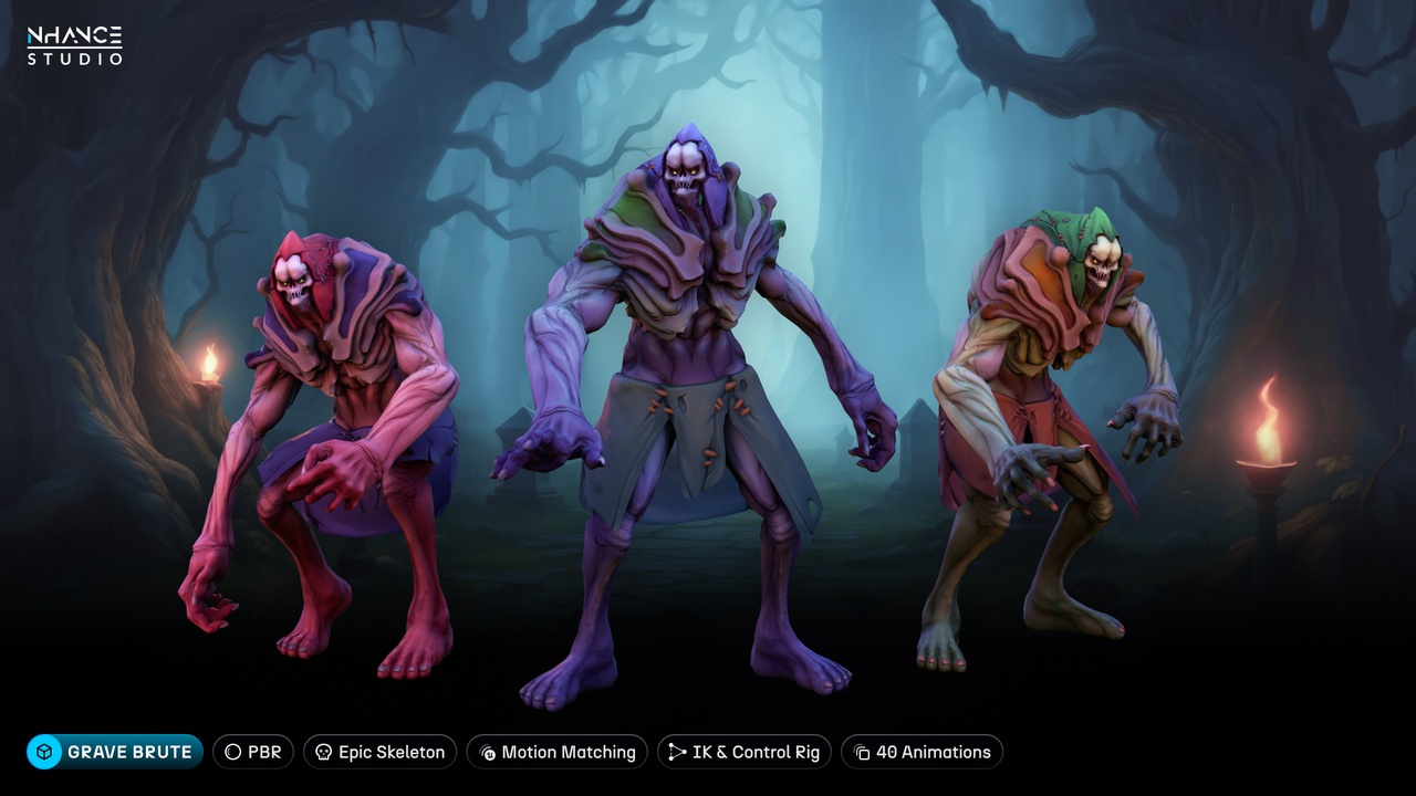 Media 1 for listing Stylized Grave Brute