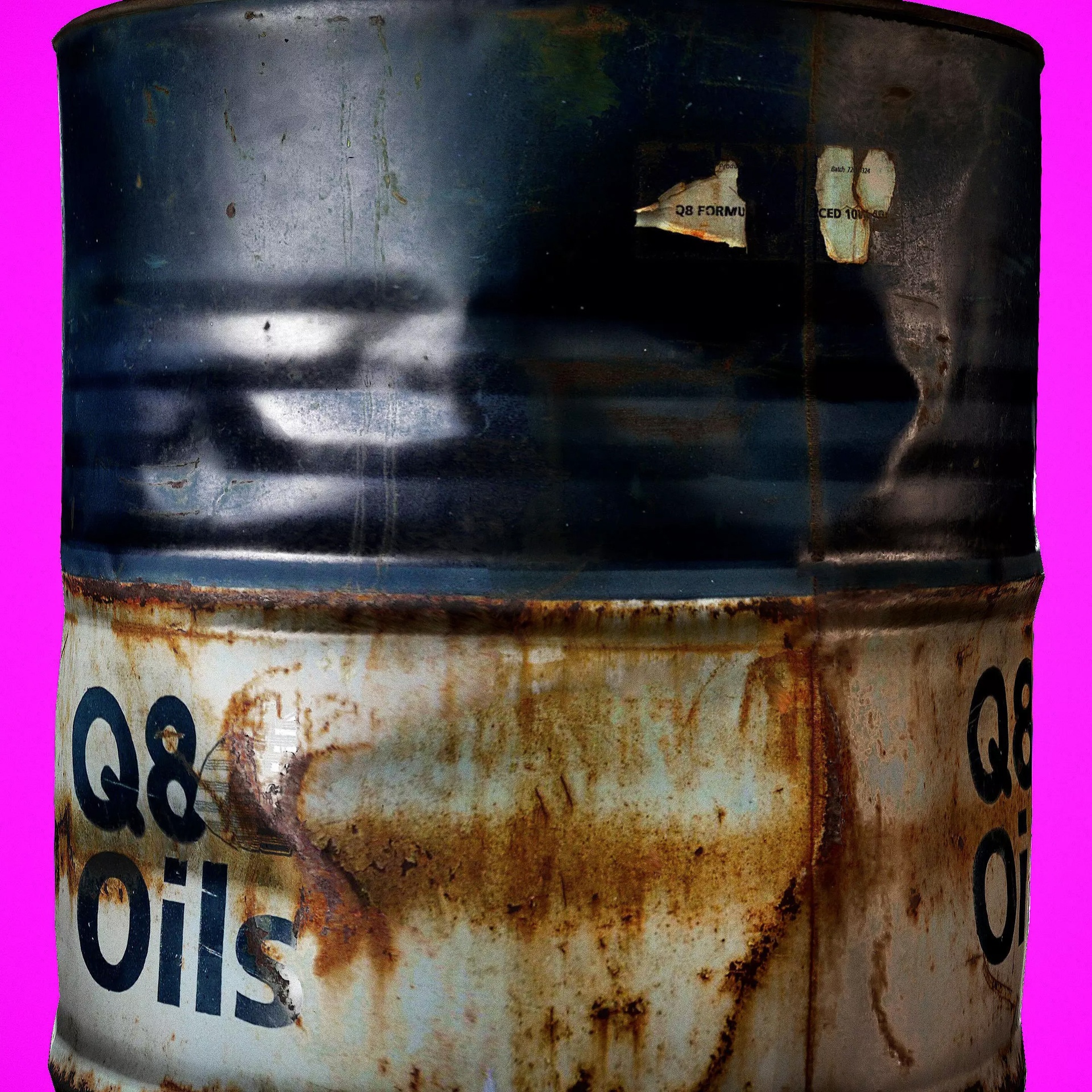Media 1 for listing Metal Barrel