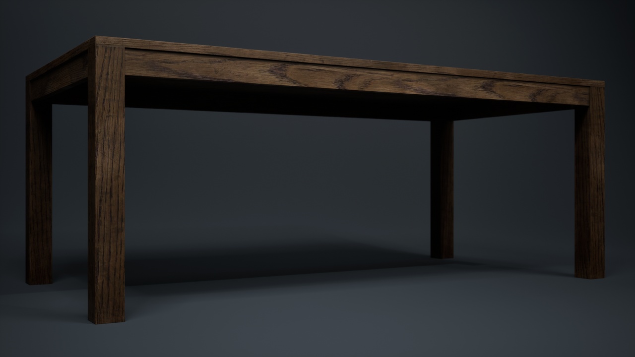 Media 1 for listing Modern Wooden Table