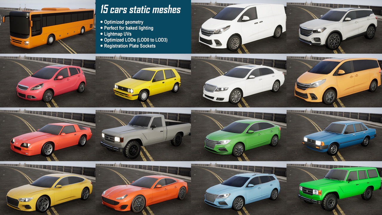 商品 Background Cars 的媒体 1