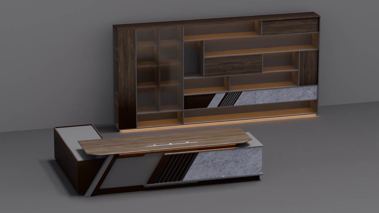 Media 1 for listing Office Desk with Cabinet