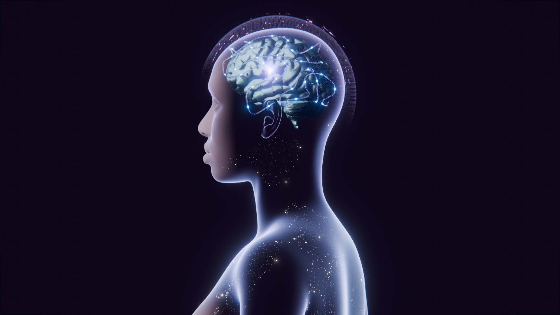 Digital Brain Processing Animation | Fab