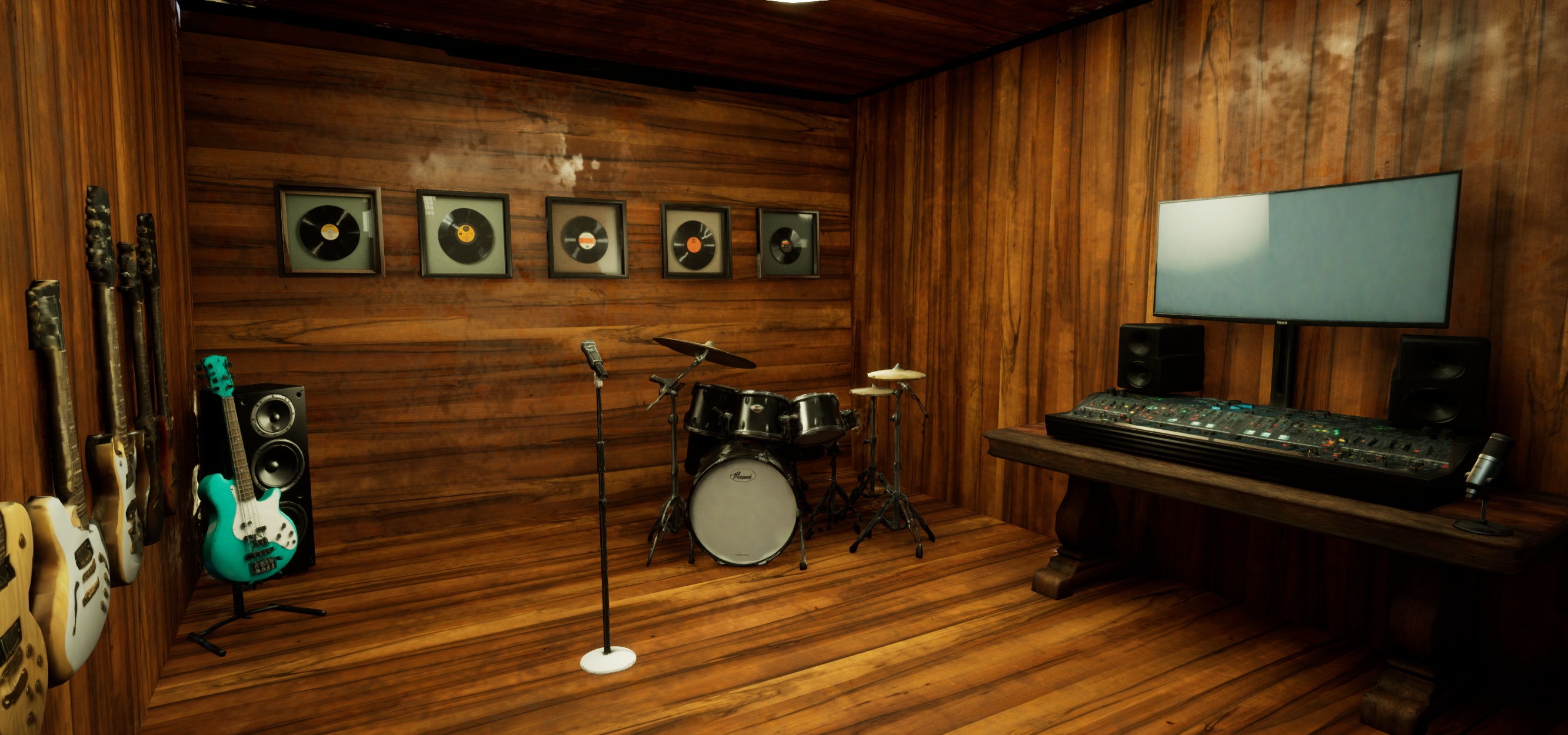 The Studio - Music Recording Studio - Building With Props | Fab