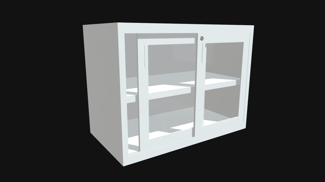 Media 1 for listing Filing cabinet with glass doors
