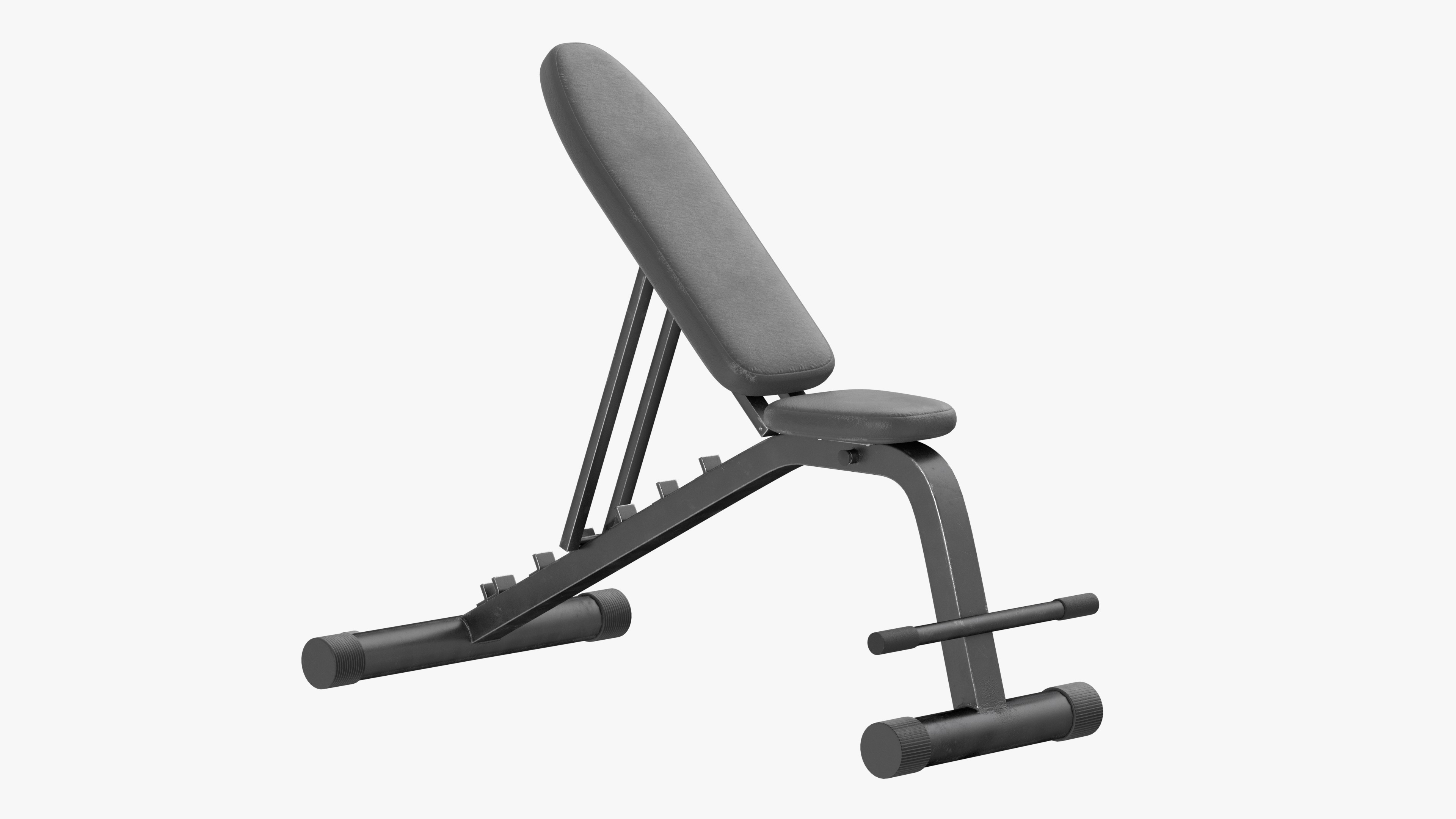Angled Bench Frame Weight Angled Bench | Fab
