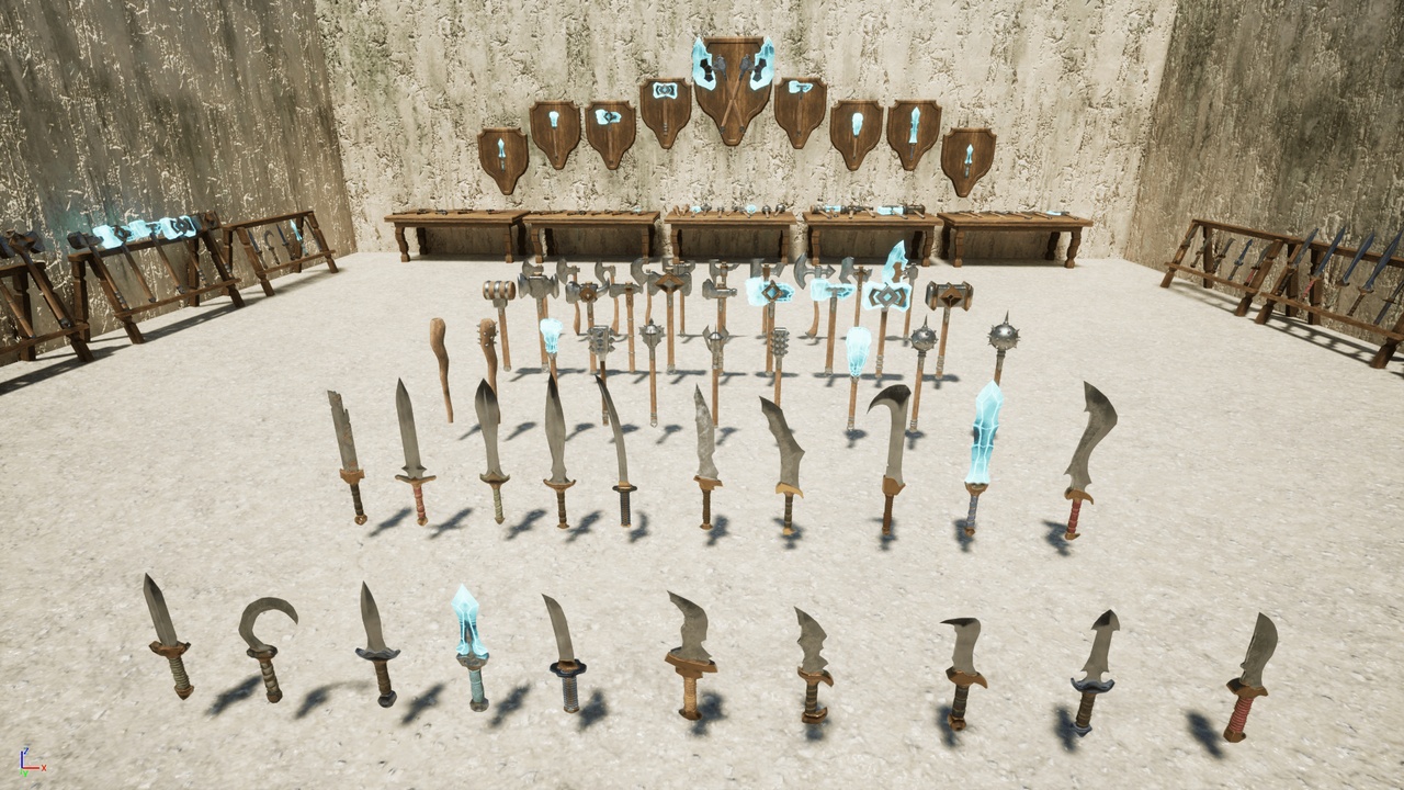 Multimedia 1 para anuncio RPG Melee Weapons KIT
