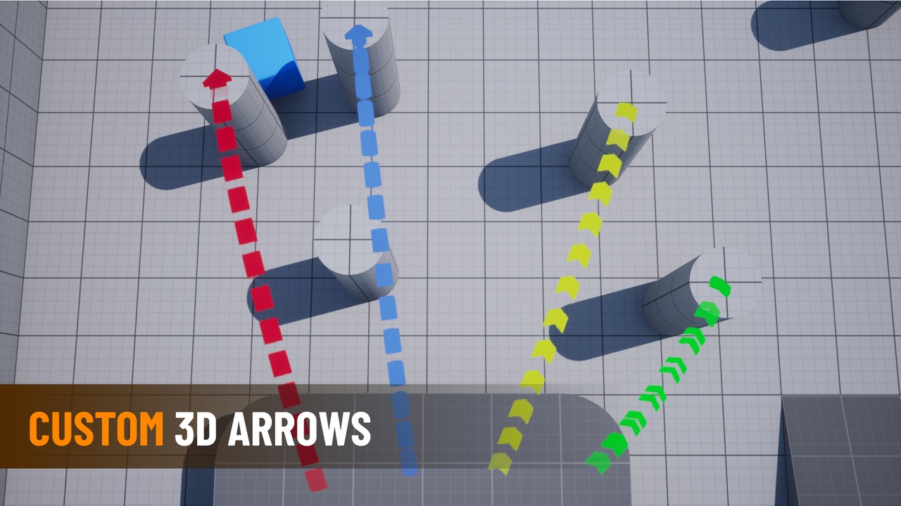 Procedural Arrow 제품 등록을 위한 미디어 1개