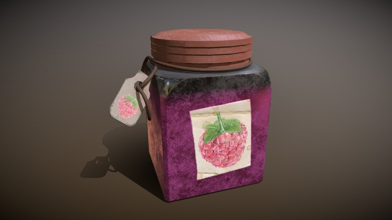 Media 1 for listing Casual Jar of Raspberry Jam