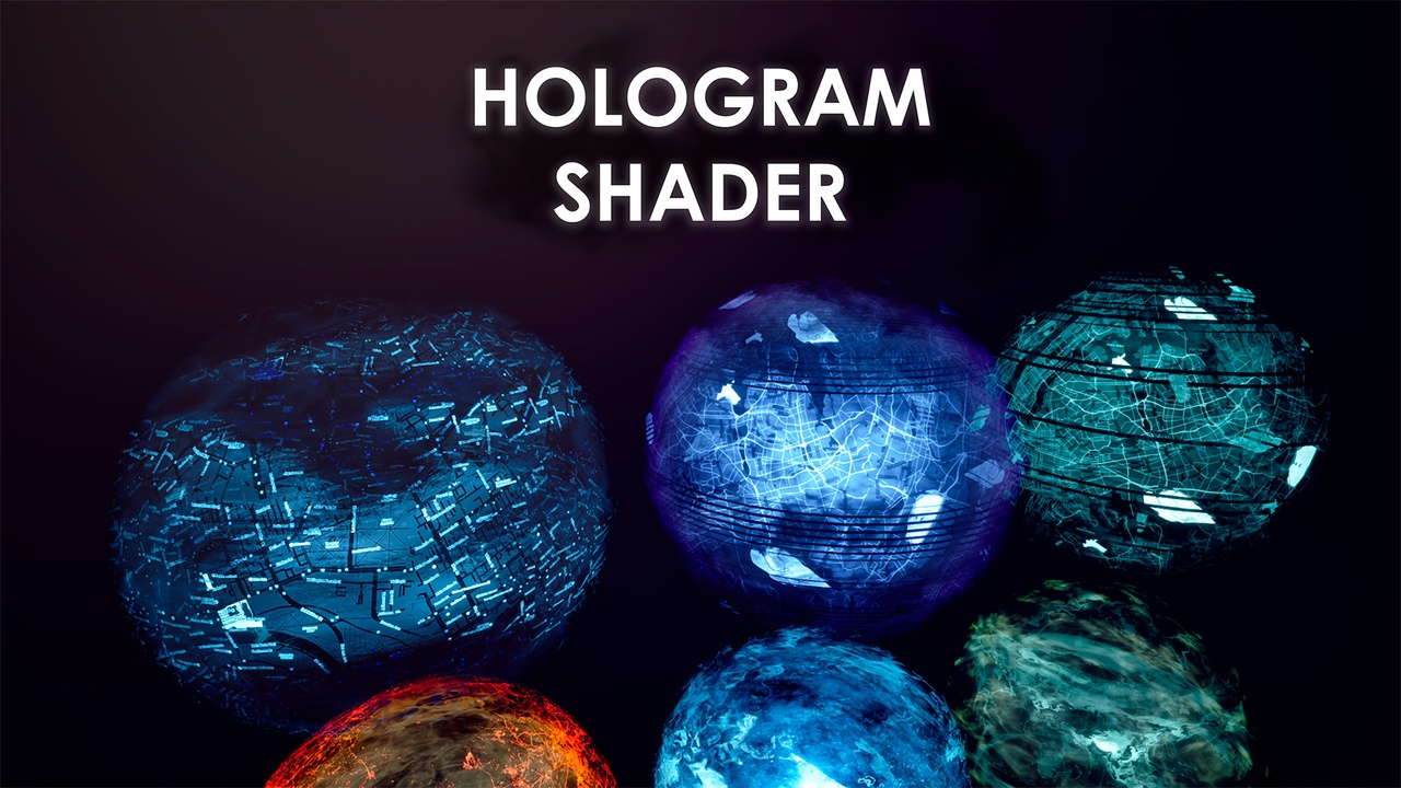 Media 1 for listing Stylized Domes and Hologram Shaders
