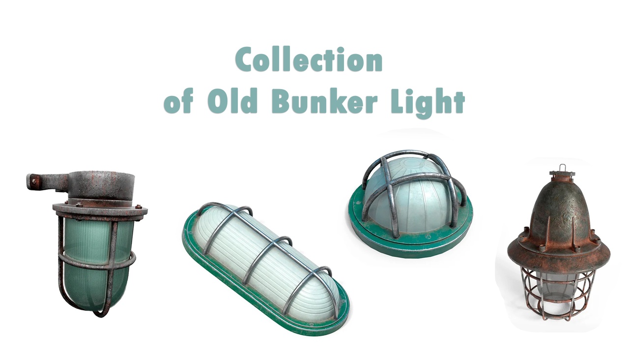 Media 1 for listing Collection of Old Bunker Light