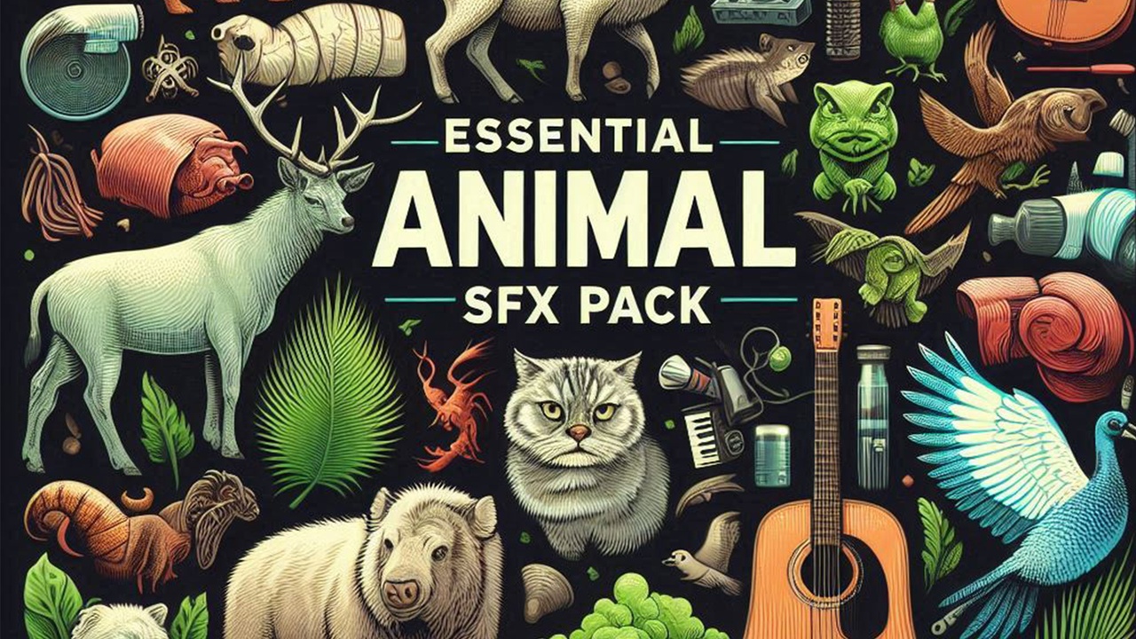 Media 1 for listing 70 Essential Animal SFX Pack