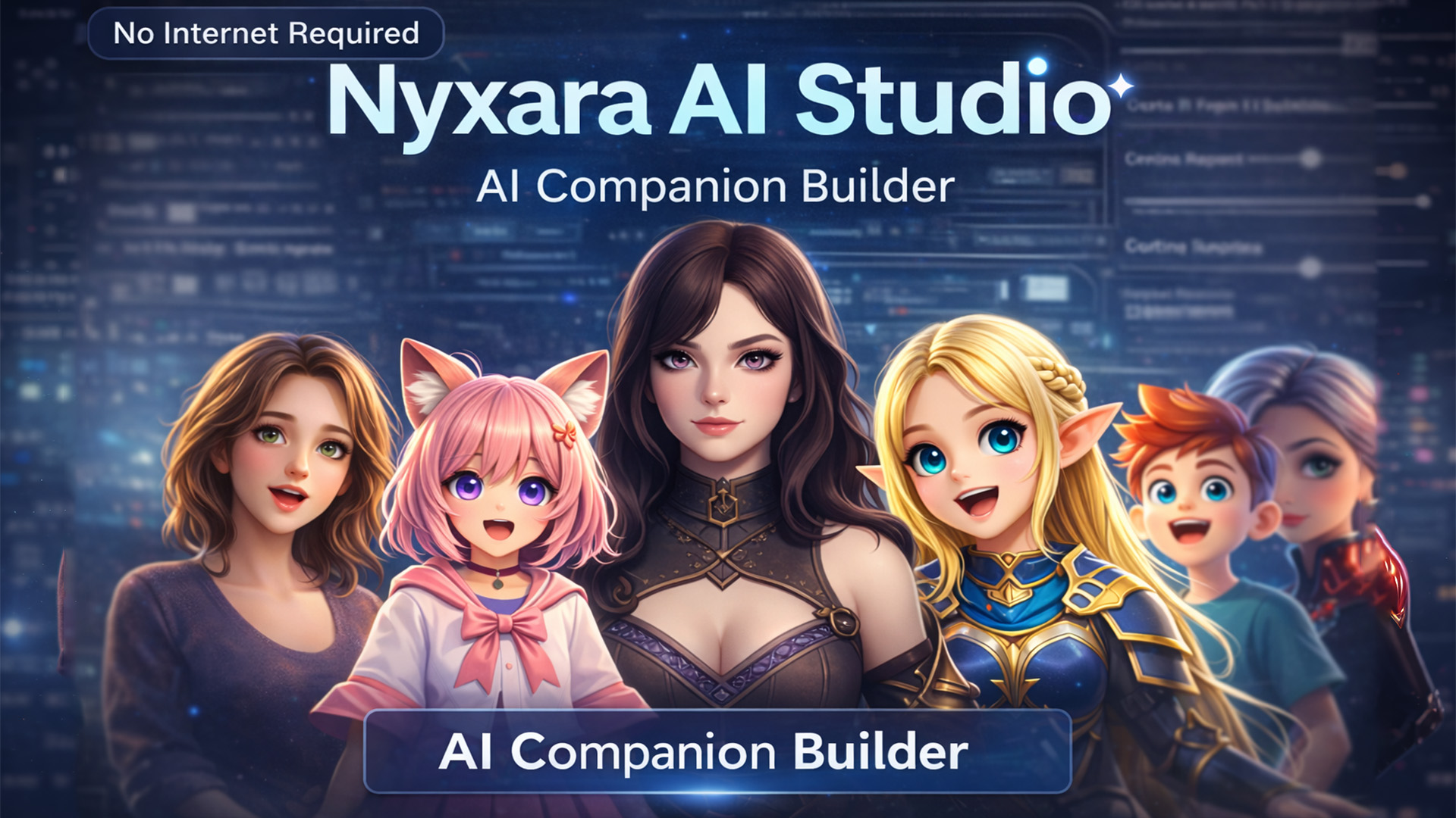 Nyxara AI Studio – One-Click AI Companion System for Unity | Fab