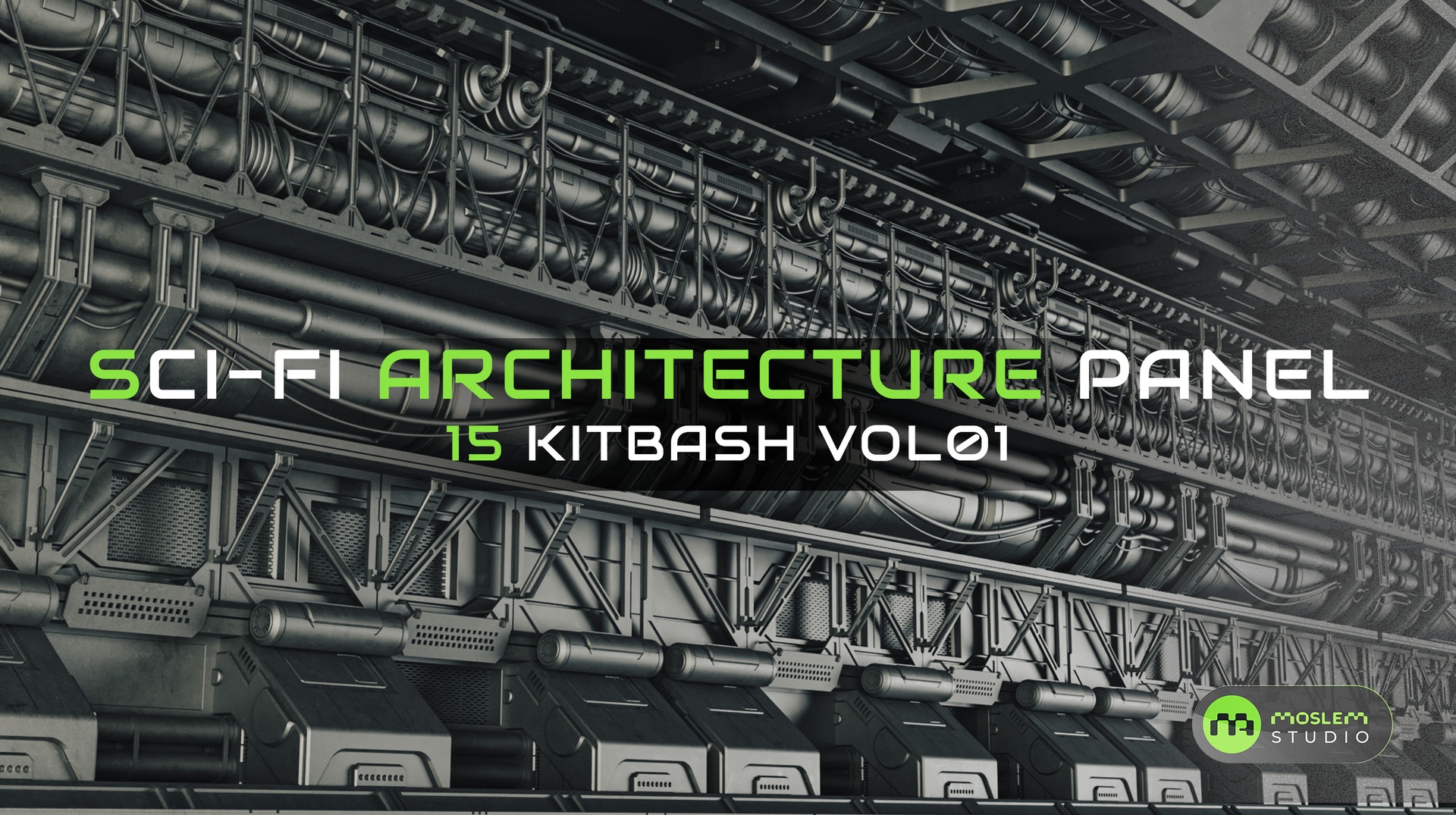 出品Sci-Fi Architecture Panels Pack vol 01のメディア1