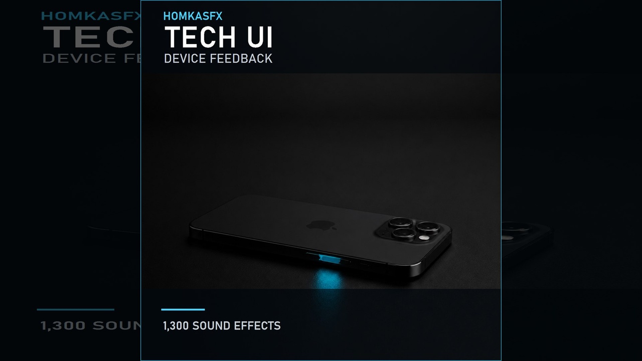 Media 1 for listing Tech UI & Device Feedback | 1300 SFX