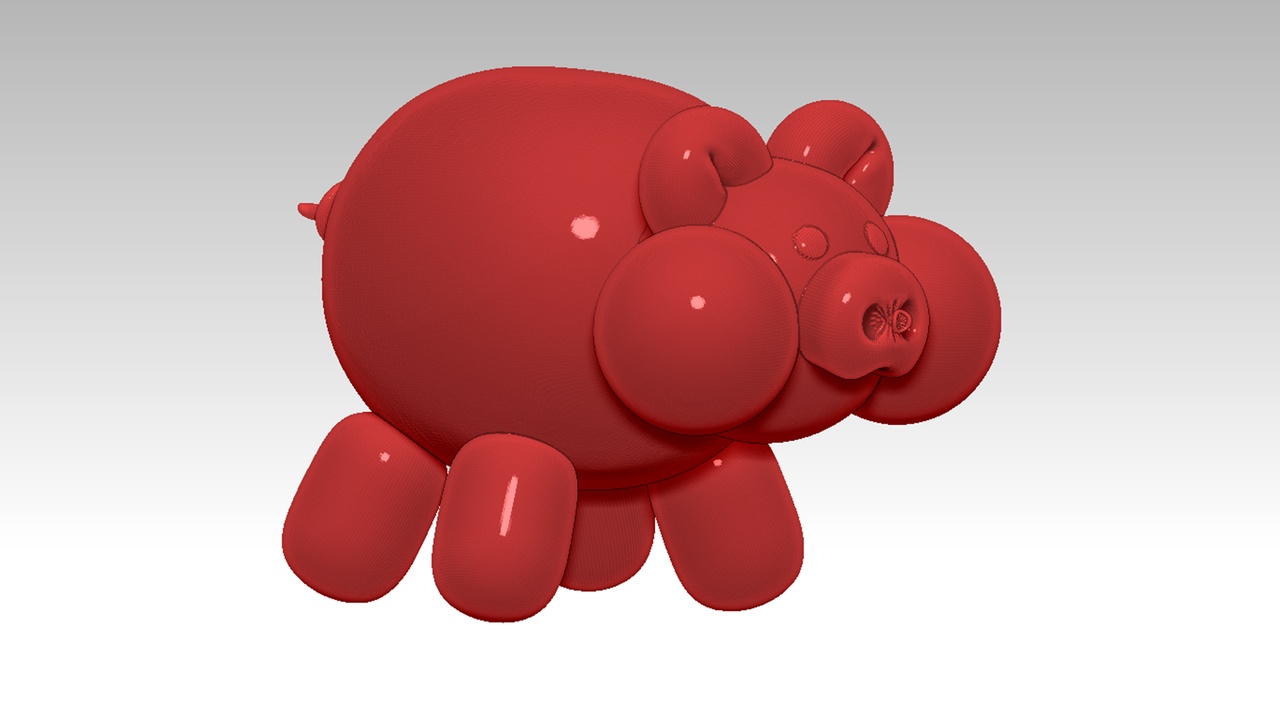 Media 1 for listing Balloon Piggly