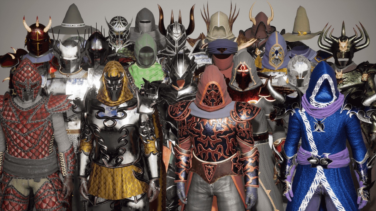 Media 1 for listing Fantasy Modular Armor Sets