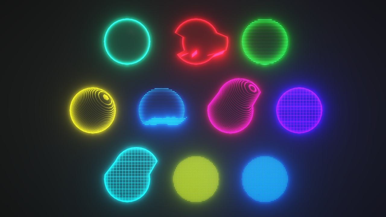 Media 1 for listing Hologram Shaders Pro for Unity URP, HDRP & Built-in