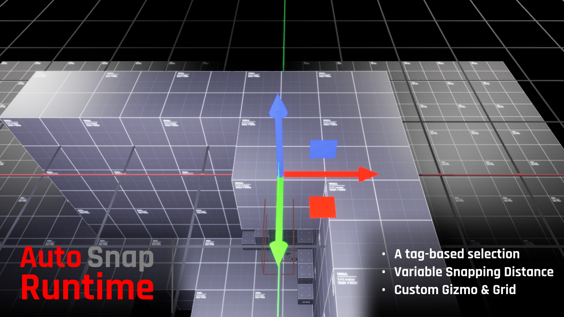 AutoSnap – Runtime Grid Snapping & Gizmo Tool | Fab
