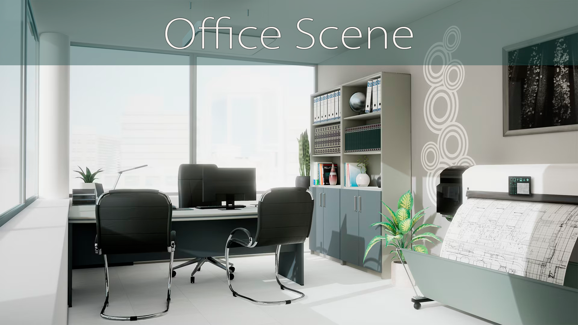 Scripts Office Scene Office Scene | Fab