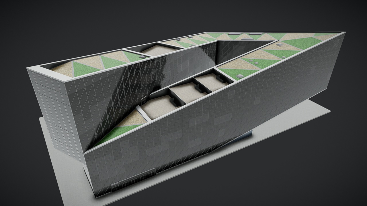 Media 1 for listing Japan Tobacco International Building - Geneva (Swiss) - lowpoly
