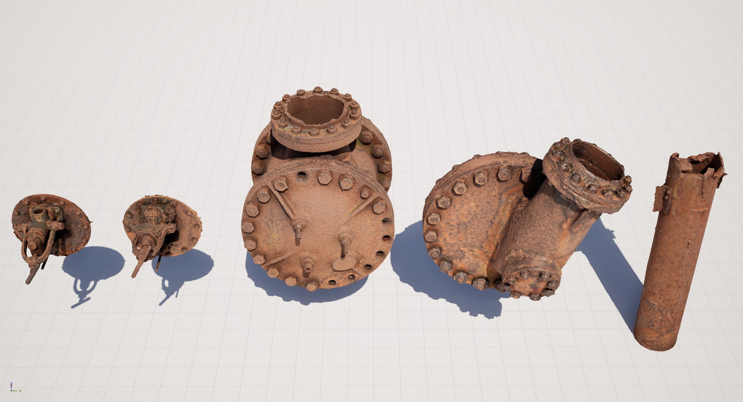 Media 1 for listing Extreme Rust - set of 5 items