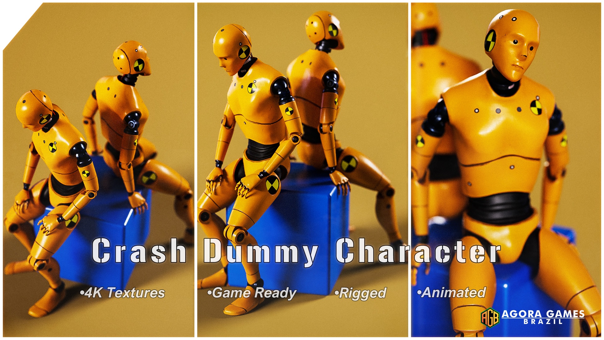 Media 1 for listing Crash Dummy Character