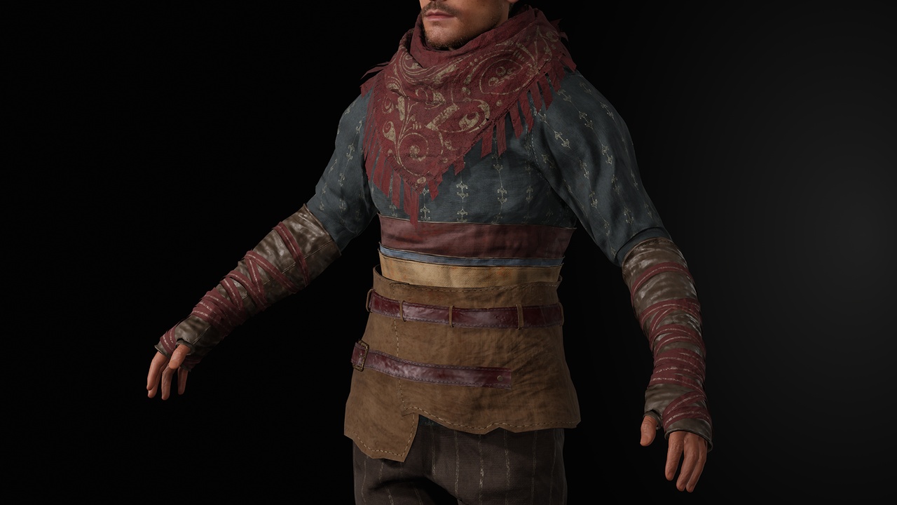 Media 1 for listing MedievalClothing - Metahuman Outfit