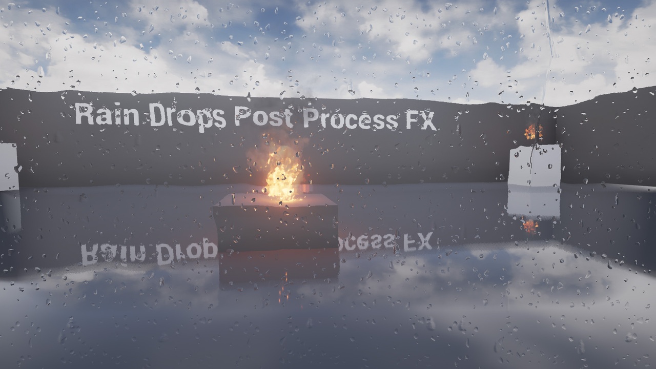 商品 Rain Drops – Wet Surface VFX for Gameplay & Cutscenes 的媒体 1