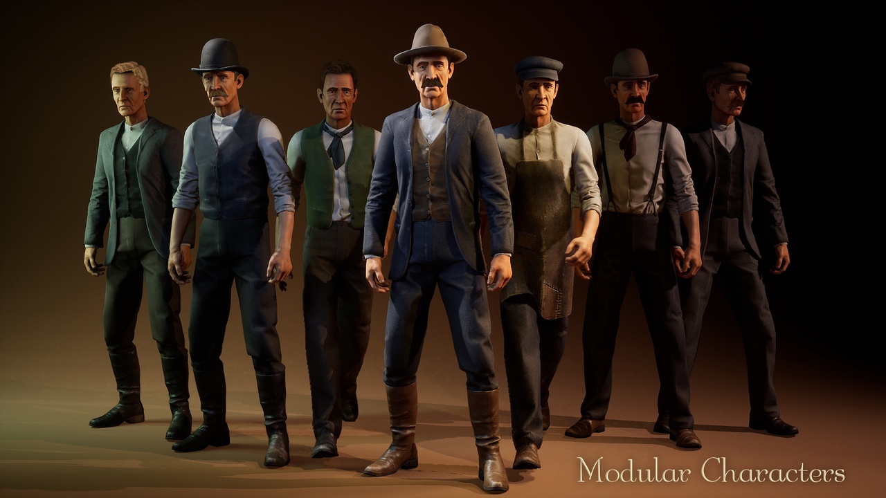 Media 1 for listing Victorian Era Working Class Men