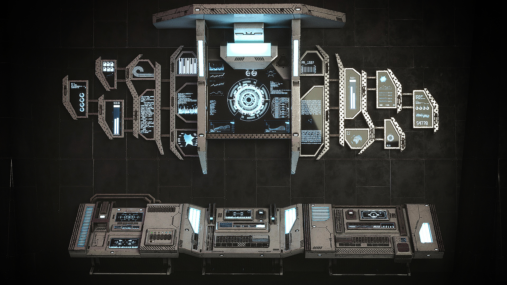 Sci Fi Display Module | Fab