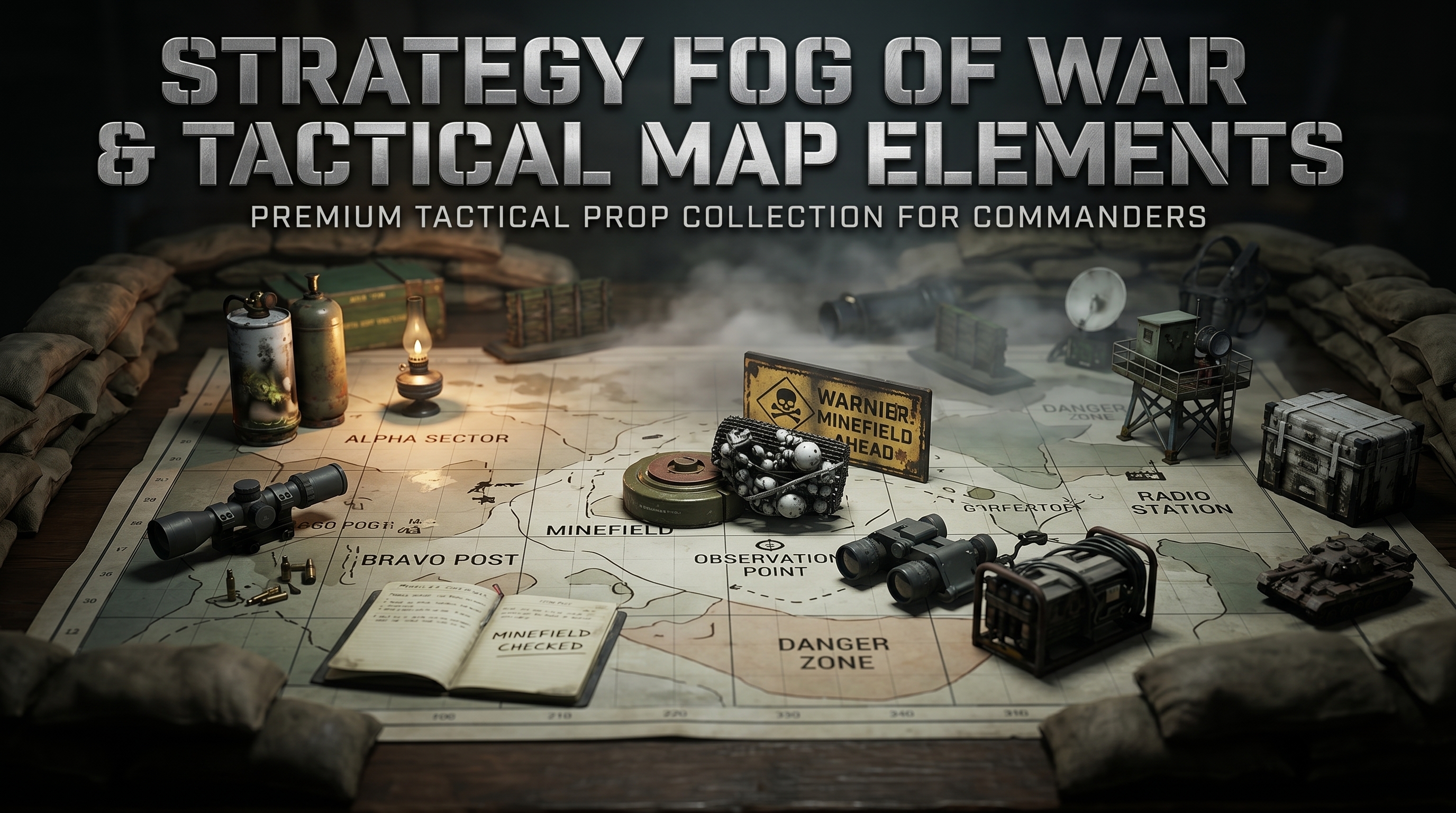 Strategy Fog of War & Tactical Map Elements | Fab