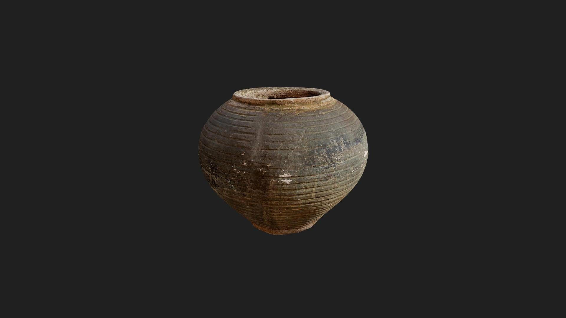 Historic Bazaar Pot Clay Old 06 | Fab