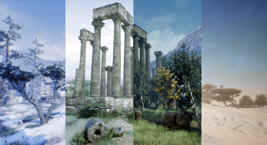 Modular Ancient Ruins | Fab
