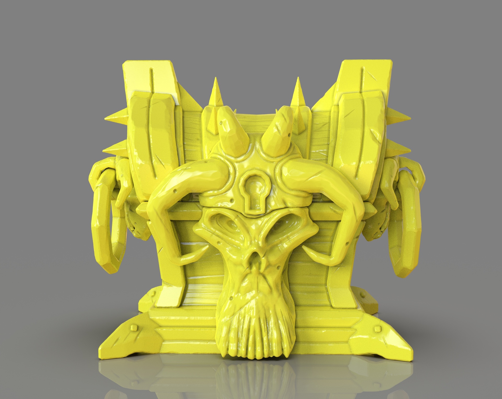 Media 1 for listing Demon Stylized Treasure Chest