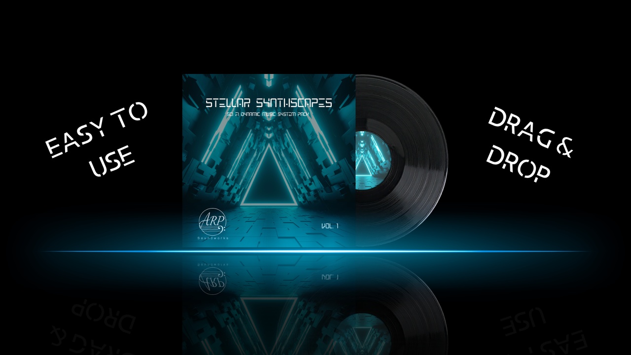 Media 1 for listing Stellar Synthscapes - Sci Fi Dynamic Music System Pack