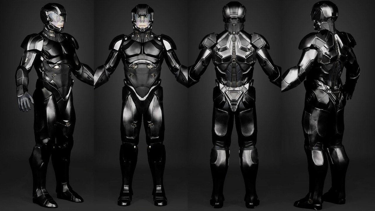 Media 1 for listing SciFi Suit - Metahuman