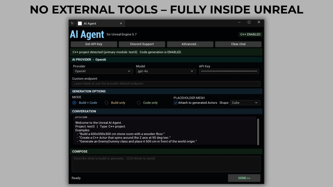 Media 1 for listing Unreal Code Generator Agent