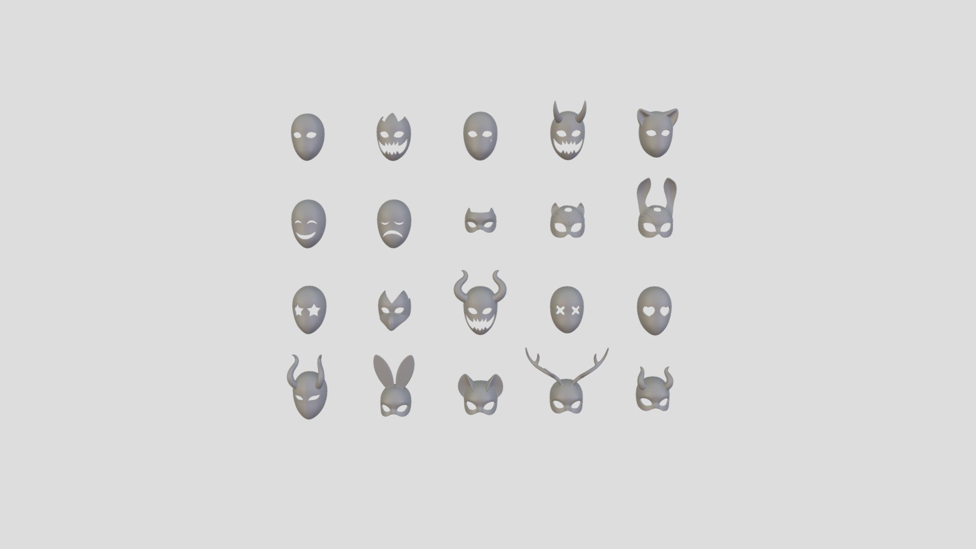 Pack004 Mask Pack 1 | Fab